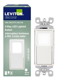 Foto 1 | Foto 1 | Interruptor De Luz Leviton R72-05613-0ws De 15 Amperios Blanco - Venta Internacional.