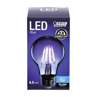 Foto 1 | Foto 1 | Bombilla Led De Filamento Feit A19 E26 (mediana) Azul 4 5 W Paquete De 1 - Venta Internacional.