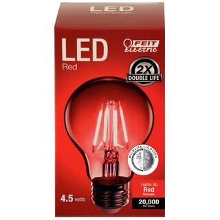 Foto 3 | Foto 3 | Bombilla Feit Electric A19 Tr Led 4 5 W Regulable Color Rojo - Venta Internacional.