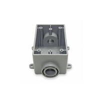 Caja Eléctrica Resistente A La Intemperie Cantex De 1 Banda Pvc - Venta Internacional.