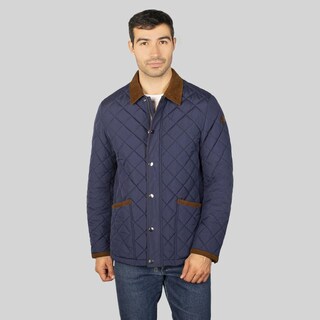 Foto 1 | Foto 1 | Chamarra Capitonada Para Hombre Con Bolsa Interior Greenlander Azul Marino
