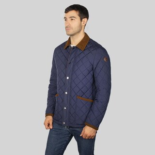 Foto 3 | Foto 3 | Chamarra Capitonada Para Hombre Con Bolsa Interior Greenlander Azul Marino
