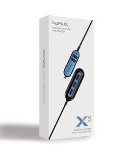Foto 6 | Foto 6 | Cargador De Coche Rapidx X5 Con 5 Puertos Usb Para Iphone Y Android - Venta Internacional.