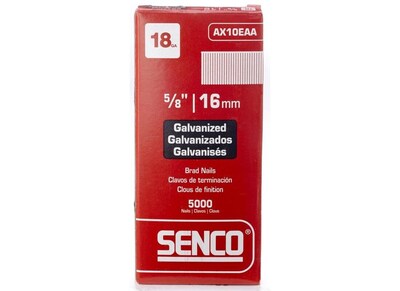 Foto 3 | Foto 3 | Uñas Senco Con Acabado Recto 18 Ga 5/8 Pulgadas 15 Mm 5000 Unidades - Venta Internacional.