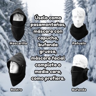 Foto 3 | Foto 3 | Pasamontaña Bufanda Gorro Termico Balaclava Ciclismo Moto