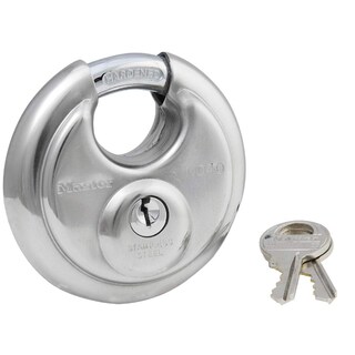 Foto 1 | Foto 1 | Candado Master Lock 40d Discos De Acero Inoxidable Con Llave - Venta Internacional.