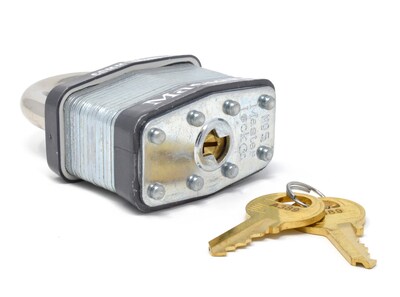 Foto 3 | Foto 3 | Padlock Master Lock 5ka A389 De Acero Laminado De 5 Cm De Ancho - Venta Internacional.
