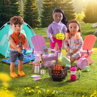 Foto 2 | Foto 2 | Set De Camping Para Muñeca De 18'' Our Generation: Tienda Y Saco De Dormir - Venta Internacional.