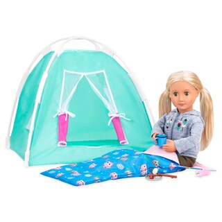 Foto 3 | Foto 3 | Set De Camping Para Muñeca De 18'' Our Generation: Tienda Y Saco De Dormir - Venta Internacional.