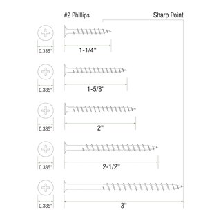 Foto 5 | Foto 5 | Paquete De Tornillos Exteriores Grip-rite Mppg10 Kit De 115 Piezas - Venta Internacional.