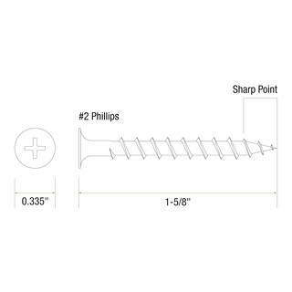 Foto 5 | Foto 5 | Tornillos Grip-rite Ptn158s1 4 13 Cm Grises 153 Unidades - Venta Internacional.