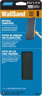 Foto 1 | Foto 1 | Hojas De Lijado Norton Wallsand Para Paneles De Yeso 11 X 29 Cm 100 Granos - Venta Internacional.