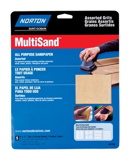 Foto 1 | Foto 1 | Papel De Lija Norton Multisand Multiusos 11 X 9 Cm 5 Hojas - Venta Internacional.