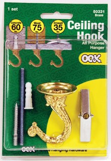 Foto 2 | Foto 2 | Swag Hook 534502 Hillman Jumbo De Latón Chapado - Venta Internacional.