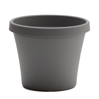 Foto 1 | Foto 1 | Maceta Redonda Planter Bloem Terra De Resina Color Carbón De 15 Cm - Venta Internacional.