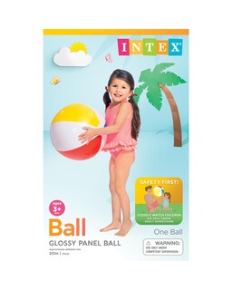 Foto 2 | Foto 2 | Pelota De Playa Inflable Intex Con Panel Brillante De 20 Pulgadas - Venta Internacional.