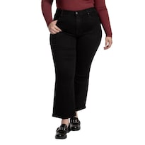 Jeans Straight Curvy Balam Bl7243 Negro