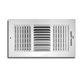 Foto 1 | Foto 1 | Register Grille Truaire C103m 25 X 15 Cm Suministro De 3 Vías Color Blanco - Venta Internacional.