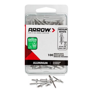 Foto 1 | Foto 1 | Pop Rivets Arrow Rma1/8ip De Aluminio De 3 Mm Paquete De 100 - Venta Internacional.