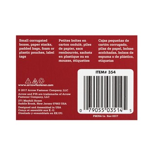Foto 5 | Foto 5 | Staples Arrow 354 P35 Heavy Duty Pata De 6 Mm Paquete De 5040 - Venta Internacional.