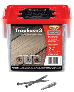 Foto 1 | Foto 1 | Tornillos De Cubierta Compuestos Fastenmaster Trapease N° 20 X 6 35 Cm - Venta Internacional.