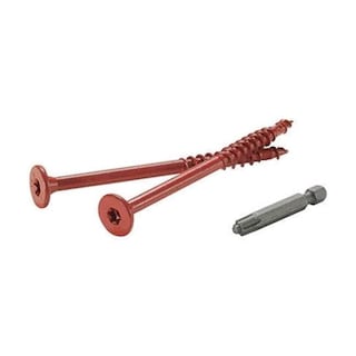 Foto 3 | Foto 3 | Tornillos Para Madera Fastenmaster Flatlok N.º 14 X 4 5 Cm Acero Epoxi - Venta Internacional.