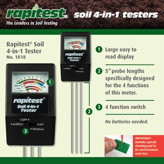Foto 5 | Foto 5 | Luz Hidratante Para Ph 4 En 1 Luster Leaf Rapitest Soil Tester - Venta Internacional.