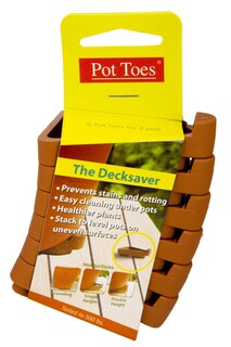 Foto 1 | Foto 1 | Paquete De 6 Elevadores De Terracota Bosmere Para Macetas - Venta Internacional.