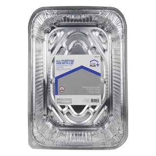 Foto 1 | Foto 1 | Pan Multiusos Home Plus Lámina Duradera Plateada 1 Unidad X 12 - Venta Internacional.