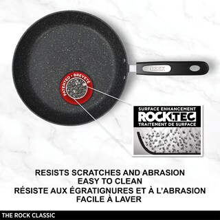 Foto 5 | Foto 5 | Sartén Starfrit The Rock De Aluminio Antiadherente De 24 Cm (9 5 Pulgadas) - Venta Internacional.