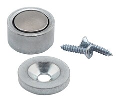 Super Latch Magnets  Fuente Magnética  Plata  6 Libras  2 Unidades - Venta Internacional.
