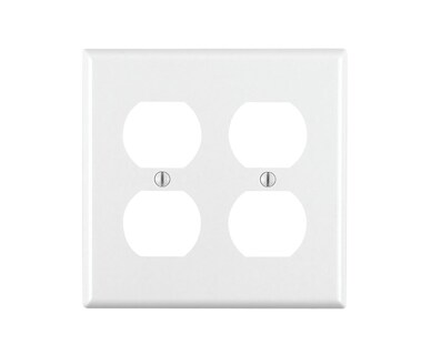 Foto 1 | Foto 1 | Placa De Pared Leviton Dúplex De 2 Elementos Tamaño Estándar Termoestable Blanca - Venta Internacional.