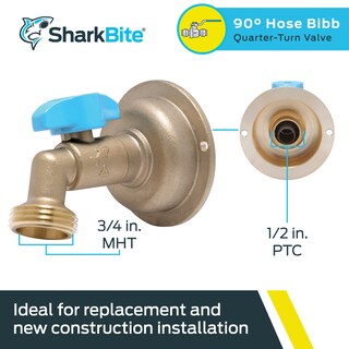 Foto 2 | Foto 2 | Manguera Tibb Sharkbite 90 Grados 1/2 X 3/4 Pulgadas Mht Latón - Venta Internacional.