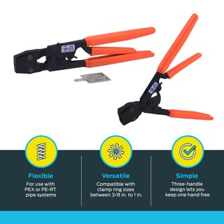 Foto 3 | Foto 3 | Pinza Pex Sharkbite De 3 Mangos Con Mango Naranja Uc961 - Venta Internacional.