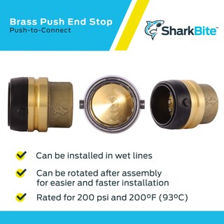 Foto 4 | Foto 4 | Tapa De Empuje Sharkbite Uxl0435 De 1-1/4'' Para Pex Cobre Y Cpvc - Venta Internacional.