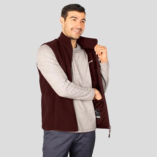 Foto 3 | Foto 3 | Chaleco De Fleece Para Hombre Con Forro De Fur Greenlander Vino
