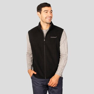 Foto 1 | Foto 1 | Chaleco De Fleece Para Hombre Con Forro De Fur Greenlander Negro
