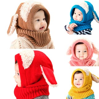 Foto 1 | Foto 1 | Gorros Colores Bufanda Tejido De Bebé Oveja Invierno Unisex