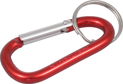 Foto 2 | Foto 2 | Lote De 36 Mosquetones Metálicos Grandes Hillman Para Llaves 2.5 Cm De Acero - Venta Internacional.