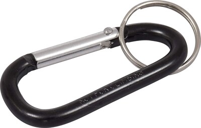 Foto 3 | Foto 3 | Lote De 36 Mosquetones Metálicos Grandes Hillman Para Llaves 2.5 Cm De Acero - Venta Internacional.