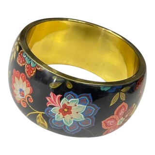 Foto 3 | Foto 3 | Pulsera Negro Flores Para Dama Desigual