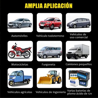 Foto 3 | Foto 3 | 12v Cargador Rápido Inteligente Cargador De Batería Mantenedor Para Automóvil Motocicleta