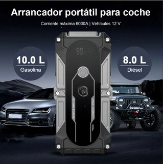 Foto 2 | Foto 2 | Arrancador Cargador De Inteligente Baterías Autos Portátil 12v