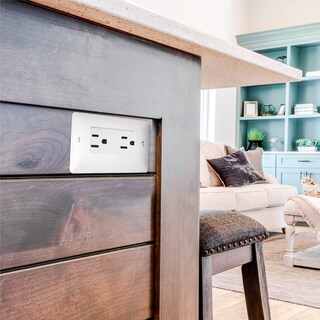 Foto 5 | Foto 5 | Placa Adaptadora Dúplex Taymac Ad20w Que Se Puede Pintar En Blanco - Venta Internacional.