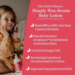 Foto 5 | Foto 5 | Loción Para Bebés Earth Mama Simply Non-scents Organic 240 Ml - Venta Internacional.