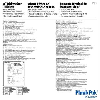 Foto 2 | Foto 2 | Pieza Trasera De Plástico Plumb Pak Pp66-4w Para Lavavajillas Rama De 3/4 Pulgadas - Venta Internacional.
