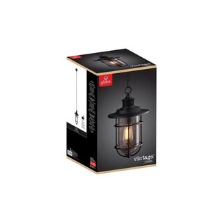 Foto 7 | Foto 7 | Lámpara Colgante Negra Vintage Globe Turner De 1 Luz - Venta Internacional.