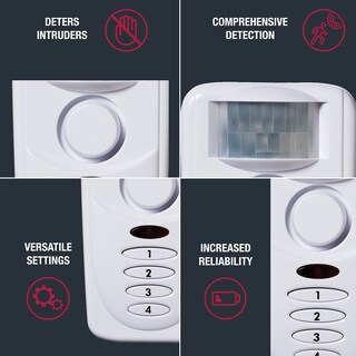 Foto 5 | Foto 5 | Alarma De Seguridad Doméstica Con Sensor De Movimiento Inalámbrico Sabre 120db - Venta Internacional.