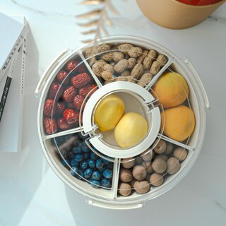 Foto 4 | Foto 4 | Bandeja Suroque Caja De Aperitivos Dividida 31 X 30 X 10 Cm 6 Compartimentos - Venta Internacional.