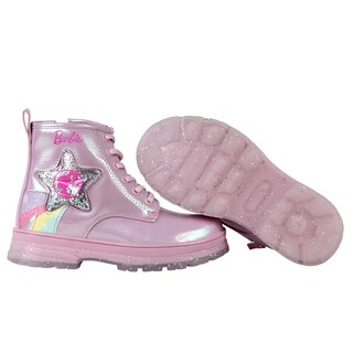 Foto 6 | Foto 6 | Botas Rosa Brillantes Barbie Para Niña Con Estrella Y Arcoíris Glitter Antiderrapantes Comodas Ligeras Kali Shoes